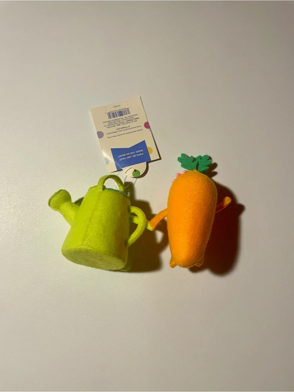 Target Spritz Easter 2026 Felt Duo Carrot & Watering Can Spring Decor NWT